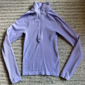 Purple Quarter-Zip Pullover. Size Small *** see description ***